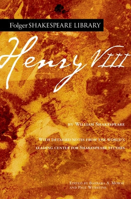 Book cover of Henry VIII by Shakespeare, William