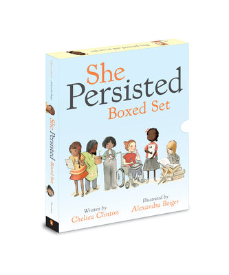 She Persisted Boxed Set by Chelsea Clinton book cover