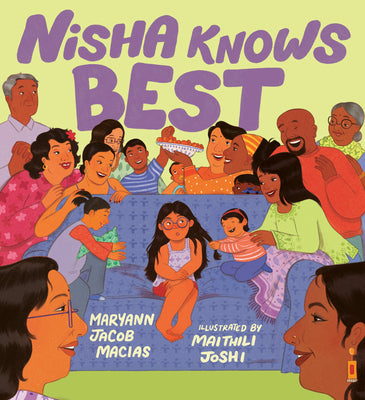 Book cover of Nisha Knows Best by Macias, Maryann Jacob