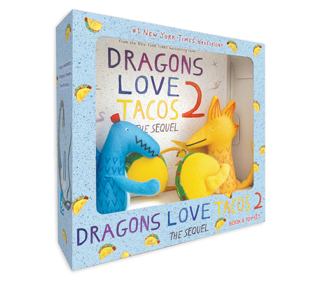 Book cover of Dragons Love Tacos 2 Book and Toy Set [With Toy] by Rubin, Adam