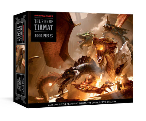 The Rise of Tiamat Dragon Puzzle (Dungeons & Dragons): 1000-Piece Jigsaw Puzzle Featuring the Queen of Evil Dragons: Jigsaw Puzzles Foradults product image