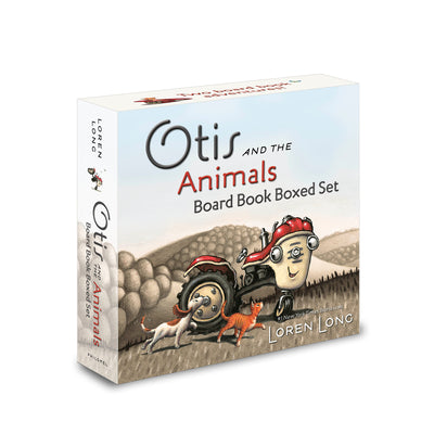 Otis and the Animals Board Book Boxed Set by Loren Long book cover