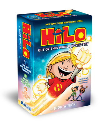 Hilo: Out-Of-This-World Boxed Set: (A Graphic Novel Boxed Set) by Judd Winick book cover