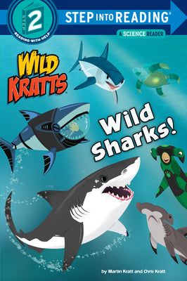 Wild Sharks! (Wild Kratts) by Kratt, Martin book cover