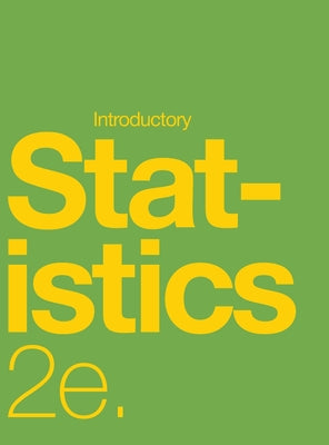 Introductory Statistics 2e (hardcover, full color) by Barbara Illowsky book cover