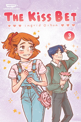 Book cover of The Kiss Bet, Vol. 3: A Webtoon Unscrolled Graphic Novels by Ochoa, Ingrid