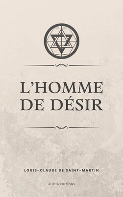 Book cover of L'Homme de d by Saint-Martin, Louis-Claude De