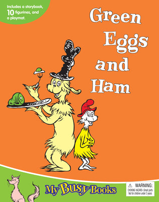 Book cover of Dr. Seuss Green Eggs and Ham My Busy Books by Phidal Publishing