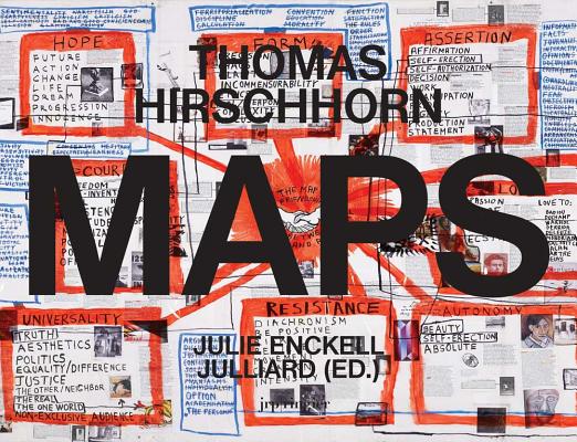 Book cover of Thomas Hirschhorn: Maps by Hirschhorn, Thomas