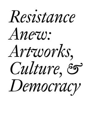 Book cover of Resistance Anew by Fibicher, Bernard