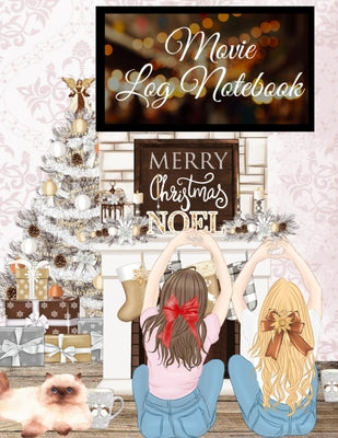 Book cover of Movie Log Notebook: Holiday Hallmark Movie Watching Thanksgiving Journal For Women - Personal TV Films And Series Bucket List Note Book For Wife, Girl by Mayflower, Maple