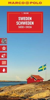 Sweden Marco Polo Map product image