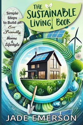Book cover of The Sustainable Living Book: Sustainable Living For beginners: tips and actionable steps to create a greener, more sustainable way of life. by Emerson, Jade