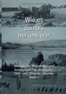Book cover of Wie es damals bei uns war. Eine Geschichte der Landwirtschaft und des Dorflebens, der Sitten und Gebr by Bl