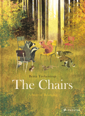 The Chairs: A Story about the Power of Community by Britta Teckentrup book cover