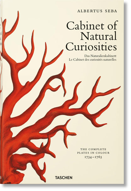 Book cover of Seba. Cabinet of Natural Curiosities by M