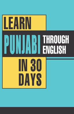 Learn Punjabi Through English In 30 Days by Krishna Gopal Vikal book cover