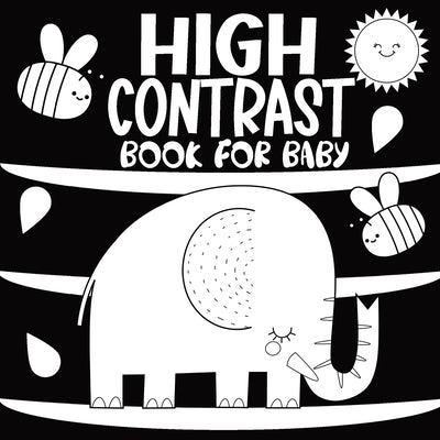 High Contrast Book for Baby: A Black and White Educational Activity at Home for Newborns Helps Stimulate Visual Development, Offering Caregivers and T by Childlike Mischievous book cover