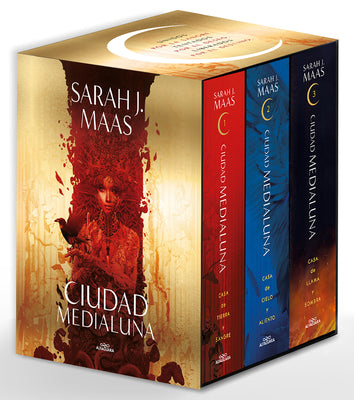 Estuche Ciudad Medialuna / Crescent City Box Set by Sarah J. Maas book cover