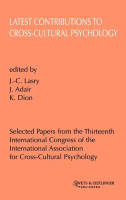 Book cover of Latest Contributions to Cross-cultural Psychology by Adair, John G.