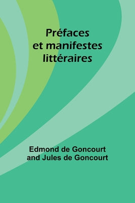 Book cover of Pr by Goncourt, Edmond De