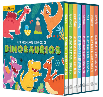 My First Dino Board Book Boxed Set- Spanish by Wonder House Books book cover