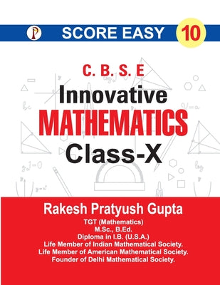 Book cover of Score Easy Innovative Mathematics Class-X by Gupta, R. P.