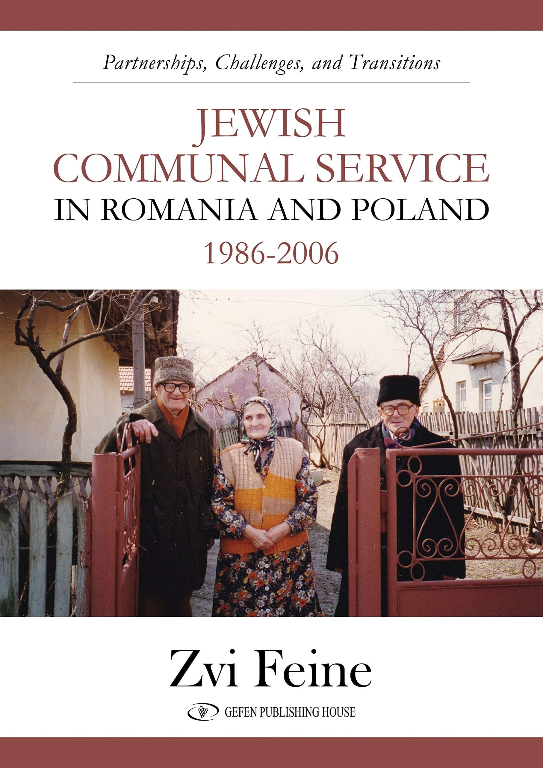 Book cover of Jewish Communal Service in ROM by Feine, Zvi