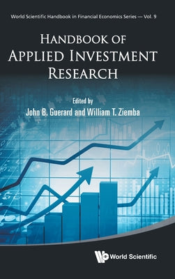 Book cover of Handbook of Applied Investment Research by Guerard John B