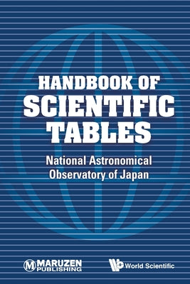 Book cover of Handbook of Scientific Tables by Japan National Astronomical Observatory