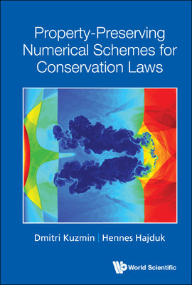 Book cover of Property-Preserving Numerical Schemes for Conservation Laws by Kuzmin Dmitri