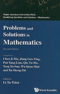 Book cover of Prob & Soln in Mathematics 2ed by Ta-Tsien Li