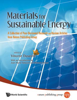 Book cover of Materials for Sustainable Energy by Dusastre Vincent