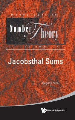 Book cover of Jacobsthal Sums by Nica Bogdan