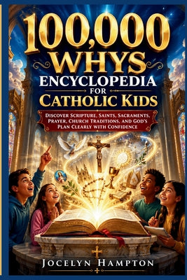 100,000 Whys Encyclopedia for Catholic Kids: Discover Scripture, Saints, Sacraments, Prayer, Church Traditions, and God's Plan Clearly with confidence by Jocelyn Hampton book cover