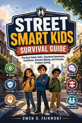 Street Smart Kids Surviv Al Guide: Practical Safety Skills, Situational Awareness, Confidence, Decision-Making, and Everyday Problem Solving by Owen D. Fairmont book cover