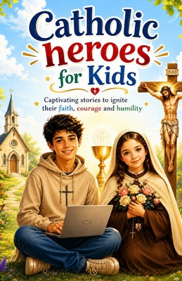 Catholic Heroes for Kids: Captivating Stories to ignite their Faith, Courage & Humility (saint books for kids) by Carine Nana book cover