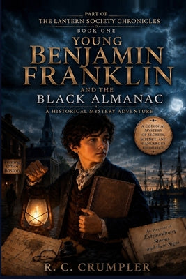 Young Benjamin Franklin and the Black Almanac: A Historical Mystery Adventure - Book One of The Lantern Society Chronicles by Robin Crumpler book cover