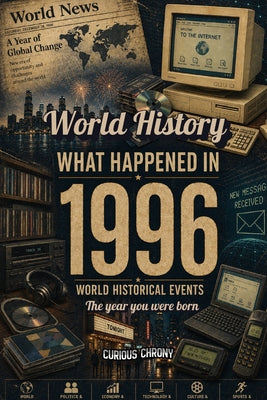 What Happened in World History 1996 The Year You Were Born: Back in 1996, Major Events, Culture, Technology, Economy, Sports & Cost of Living, Famous by Curious Chrony book cover