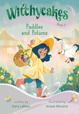 Book cover of Witchycakes #3: Puddles and Potions by Lareau, Kara