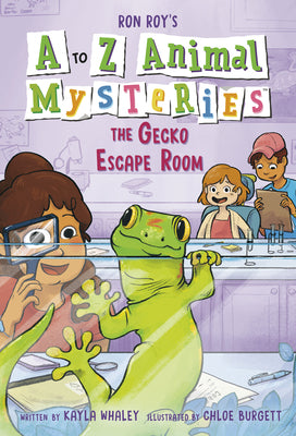 A to Z Animal Mysteries #7: The Gecko Escape Room by Roy, Ron book cover