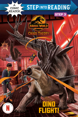 Book cover of Dino Flight! (Jurassic World: Chaos Theory) by Behling, Steve