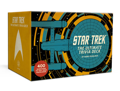 Star Trek: The Ultimate Trivia Deck: 400 Questions to Test Your Knowledge: Trivia Cards product image