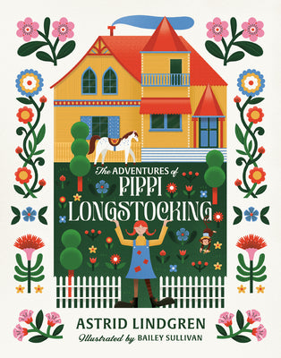 The Adventures of Pippi Longstocking by Astrid Lindgren book cover