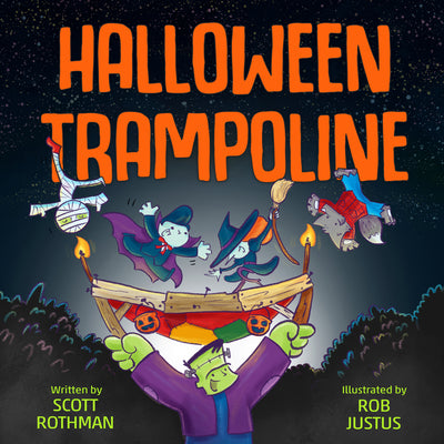 Halloween Trampoline by Rothman, Scott book cover