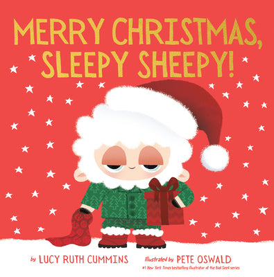 Merry Christmas, Sleepy Sheepy! by Lucy Ruth Cummins book cover