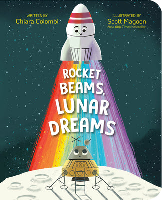 Rocket Beams, Lunar Dreams by Chiara Colombi book cover