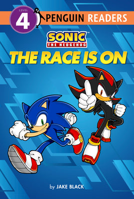 Sonic the Hedgehog: The Race Is on by Black, Jake book cover