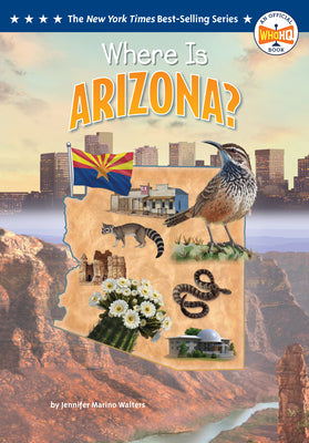 Where Is Arizona? by Jennifer Marino Walters book cover
