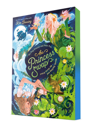 The Frog Princess and Peter Pan (Or, Wendy Darling and the Secret Prince) by Kim Bussing book cover